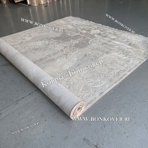 Светлый Ковер Для Гостиной Медальон Арт 30397 Турция